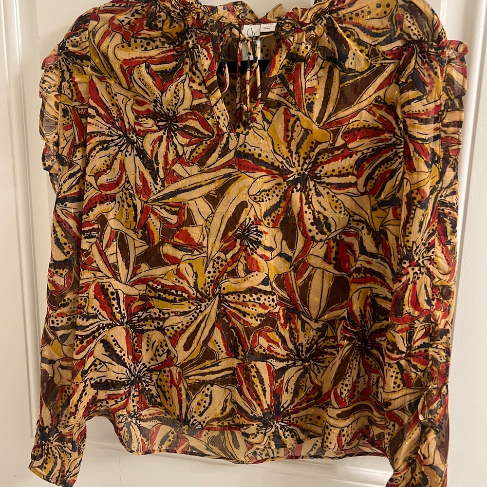 Floral Print Women's Top